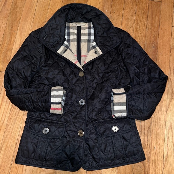 BURBERRY BRITT JACKET COAT SMALL - Picture 2 of 12